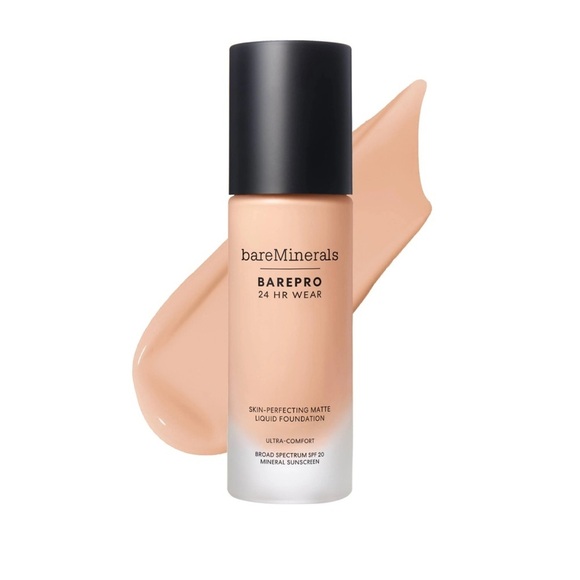 bareMinerals Barepro 24HR Wear Skin-Perfecting Matte Liquid Foundation Mineral - Picture 8 of 10